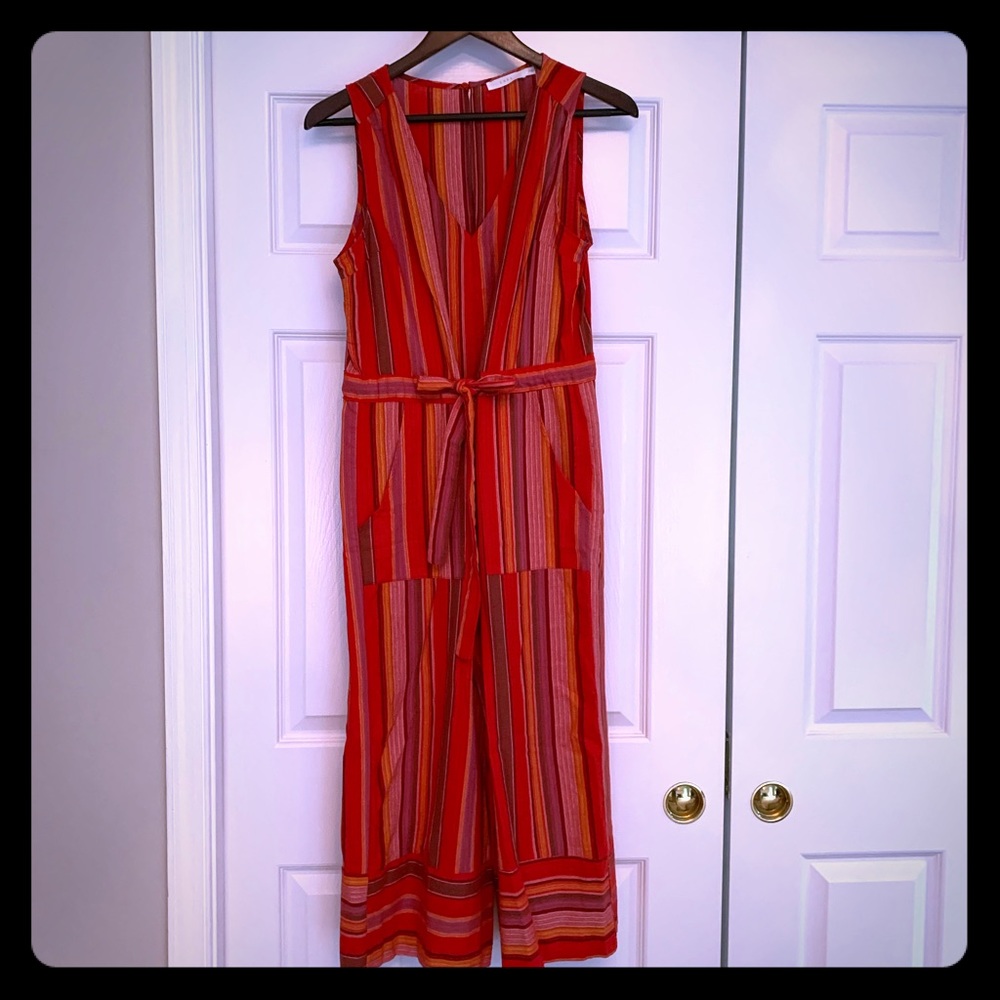 Lush palazzo jumper, size S. Like new!